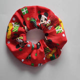 Mickey and Friends Christmas Scrunchies