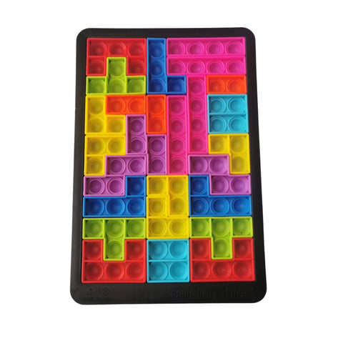 Tetris Style Bubble Popper