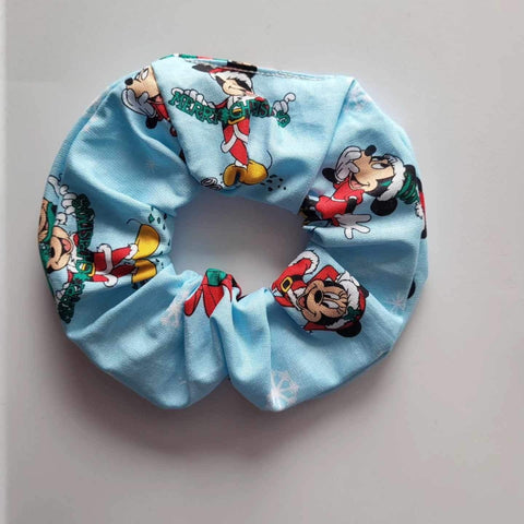 Mickey and Friends Christmas Scrunchies