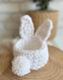 Bunny Basket by Sheepie Girl Knitted Items