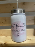 Glass and Mason Jar Tumbler