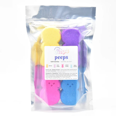 Small Batch Soaps Peeps Bath Bombs