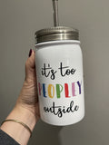 Glass and Mason Jar Tumbler