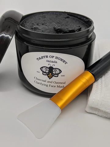 Taste Of Honey Canada Charcoal and Oatmeal Clarifying Mask