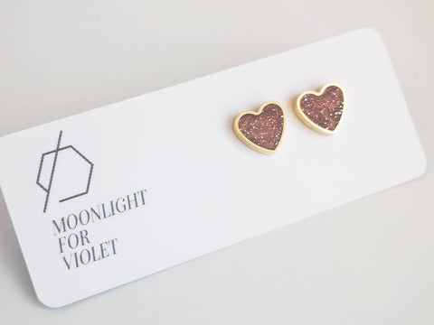 Moonlight for Violet Earrings