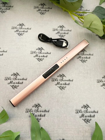 The Scented Market LIGHTER - USB Rechargeable Rose Gold