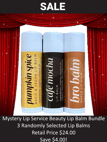Mystery Lip Service Beauty Lip Balm Bundle