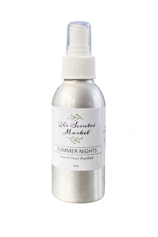The Scented Market SUMMER NIGHTS Natural Insect Repellent Spray 4 oz